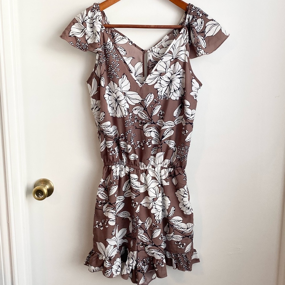 Charlotte Russe Floral Romper